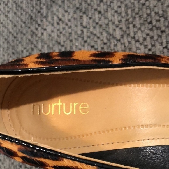 Nurture dyed calf hair leopard print pumps.  Size 7 - Picture 7 of 10